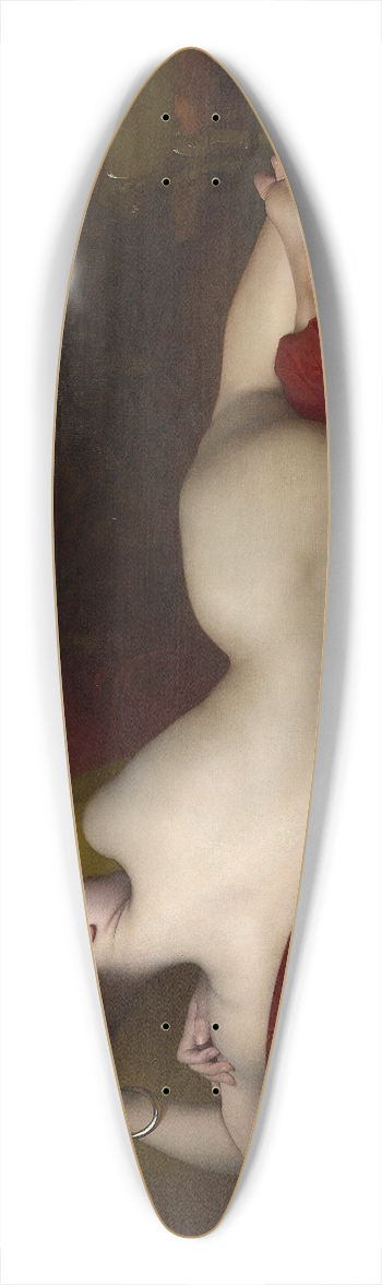 Jules Joseph Lefebvre - Odalisque 39.3 inch art pintail longboard deck