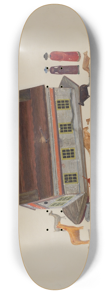Chris Makrenos - Toy Noahs Ark 8.25 inch art skate deck