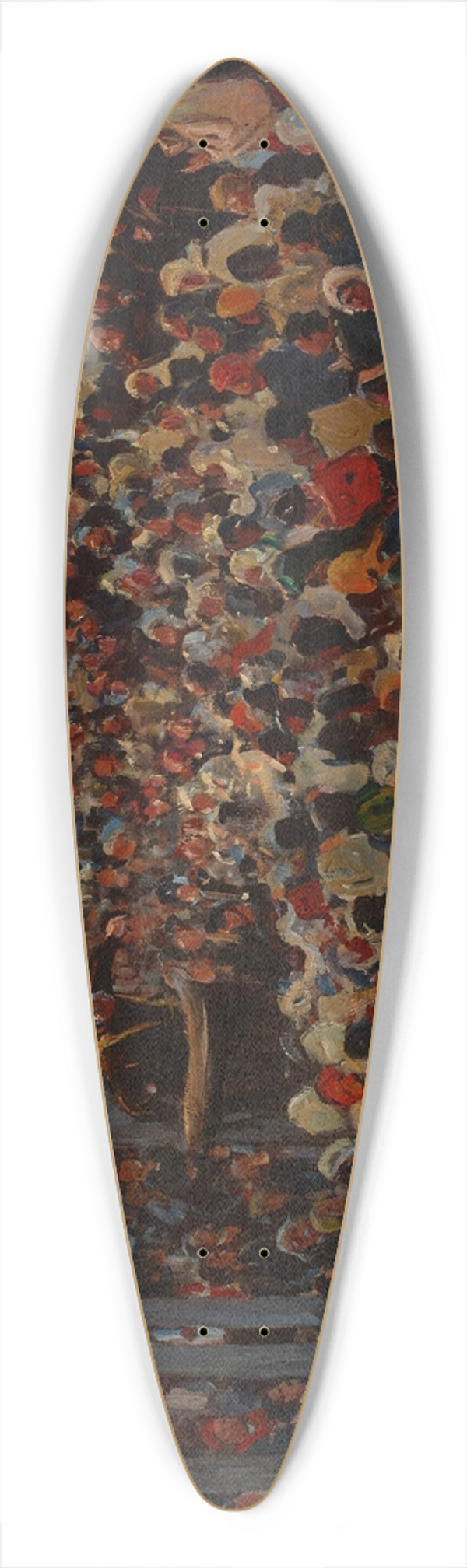 Julian Falat - Sermon at the Church Fair at Kalwaria 39.3 inch art pintail longboard deck