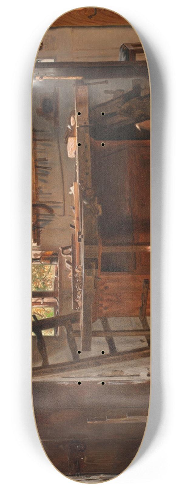 Christen Dalsgaard - A carpenters workshop 8.25 inch art skate deck