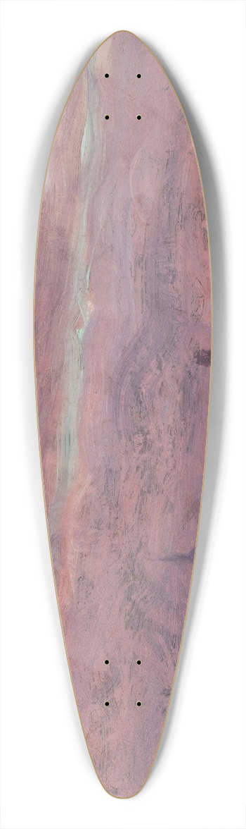 Julius Exter - Abendhimmel ber Mnchen 39.3 inch art pintail longboard deck