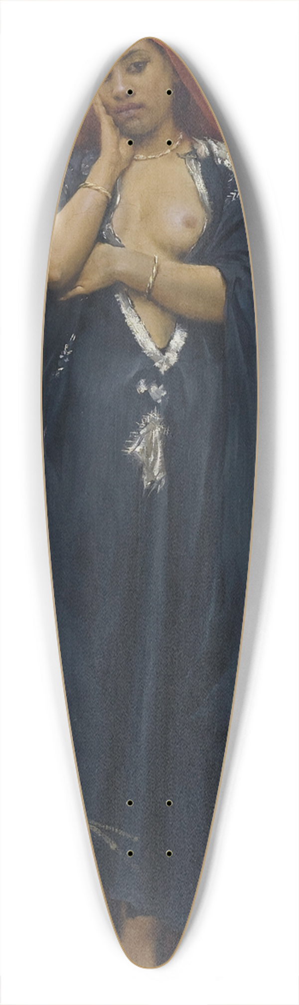 Julius Leblanc Stewart - Au Jardin 39.3 inch art pintail longboard deck