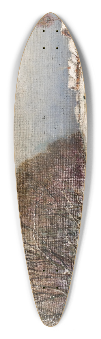 Julius Sergius Klever - Springtime 39.3 inch art pintail longboard deck