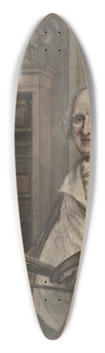 Jurriaan Andriessen - Zelfportret van Jurriaan Andriessen 39.3 inch art pintail longboard deck