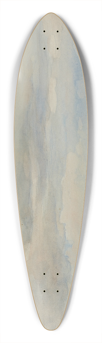 Jzef Pankiewicz - Italian Riviera 39.3 inch art pintail longboard deck