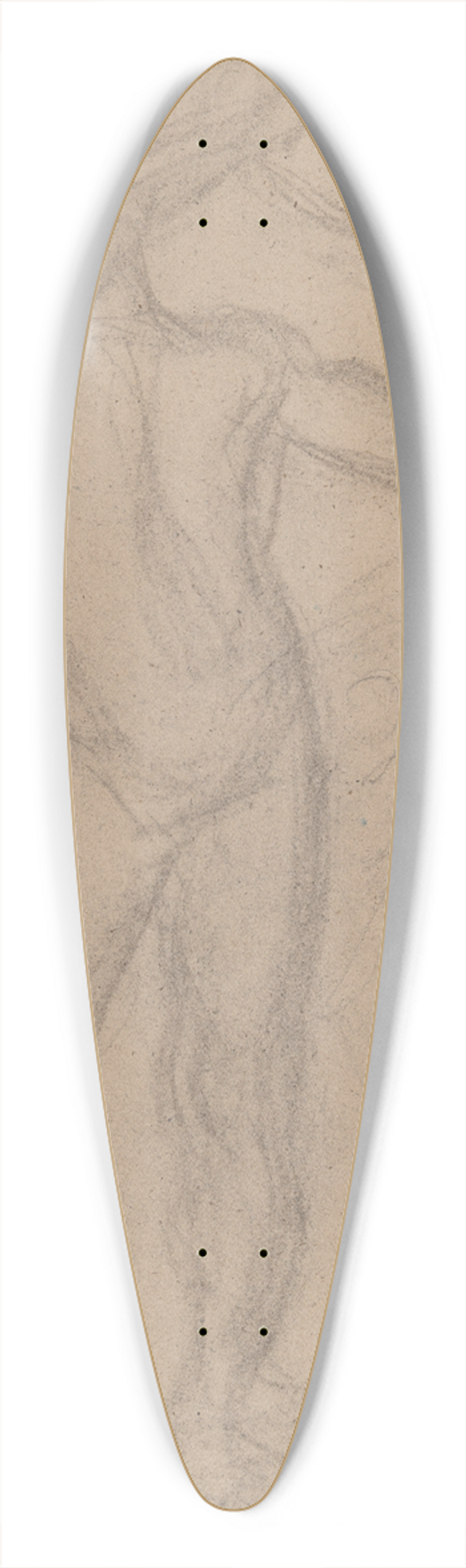 Jzef Simmler - Sketches of male nude for the painting Martyrdom of St. Matthias 39.3 inch art pintail longboard deck