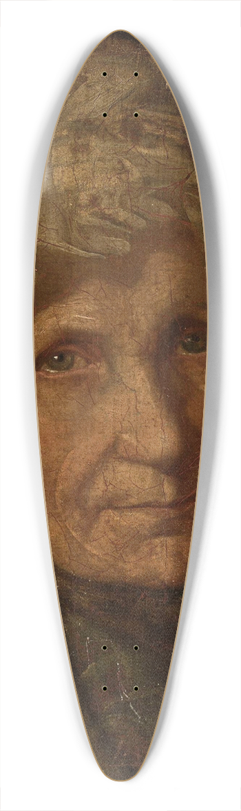 Jzef Tadeusz Polkowski - Portrait of a woman in a cap 39.3 inch art pintail longboard deck