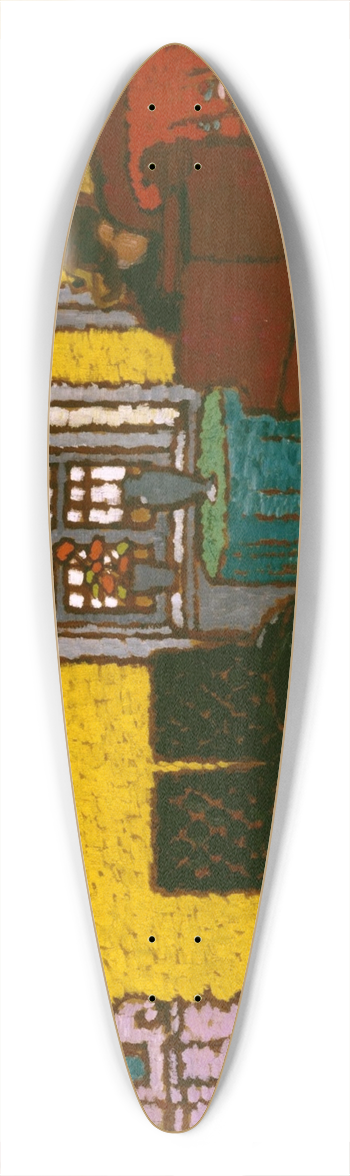 Jzsef Rippl-Rnai - Interior 39.3 inch art pintail longboard deck