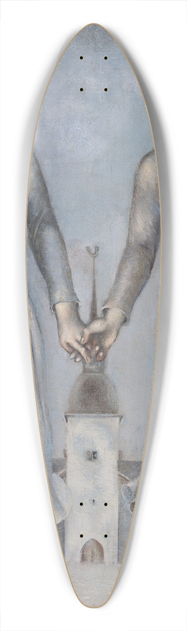 Karin Luts - Leerilapsed 39.3 inch art pintail longboard deck