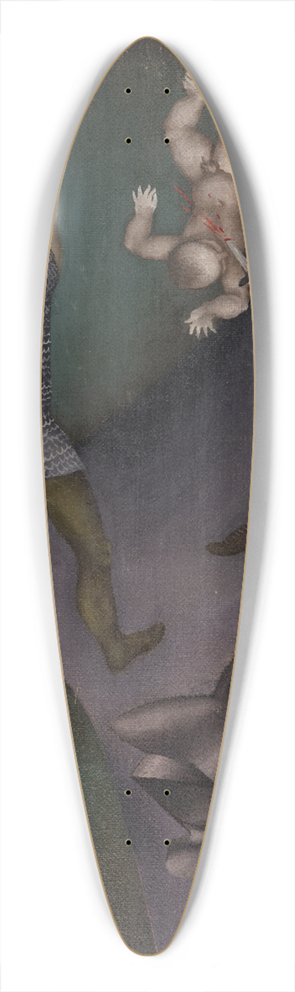 Karin Luts - Sta laste tapmine 39.3 inch art pintail longboard deck