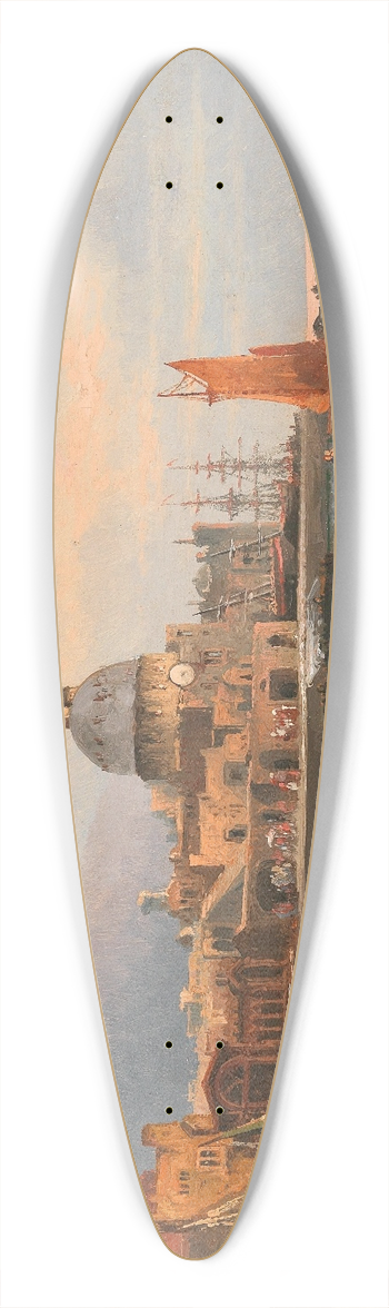 Karl Kaufmann - Torre Del Greco, Neapel 39.3 inch art pintail longboard deck