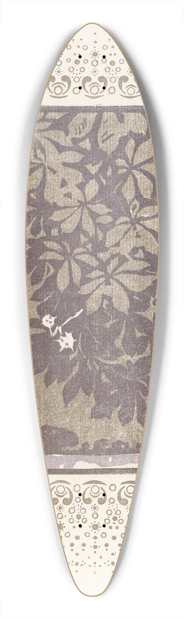 Karl Mller - Die Frucht 39.3 inch art pintail longboard deck