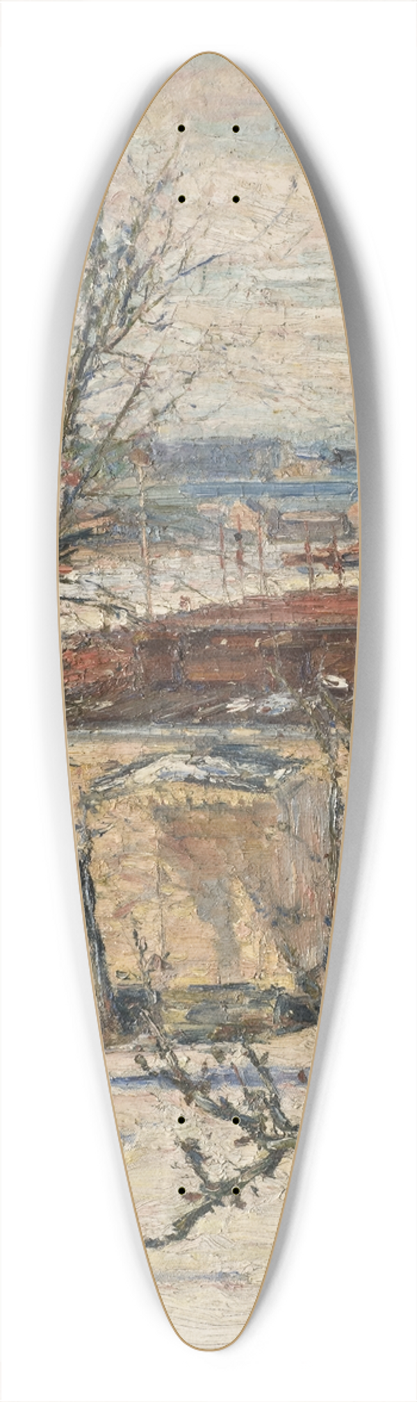 Karl Nordstrm - Garden Pavilion at Skansen 39.3 inch art pintail longboard deck