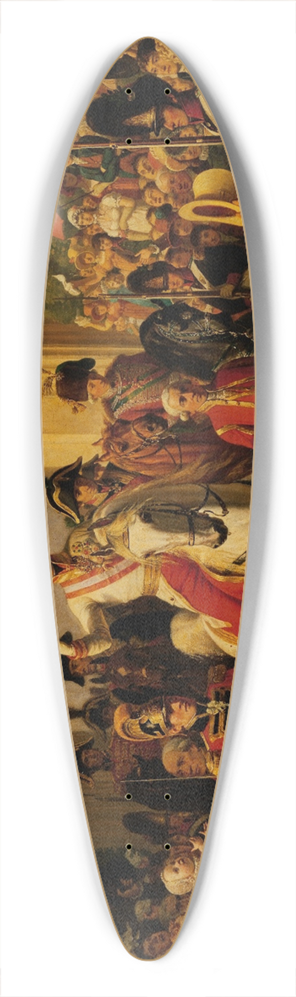 Karl von Blaas - Der Einzug des Kaisers Franz I. (II.) von sterreich in Wien 1814 39.3 inch art pintail longboard deck