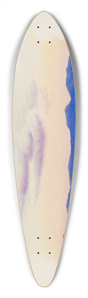 Karl Wiener - Naturstudie XXXII 39.3 inch art pintail longboard deck