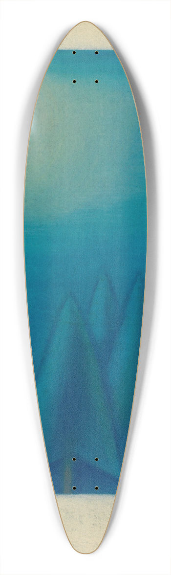 Karl Wiener - Ohne Titel VIII 39.3 inch art pintail longboard deck