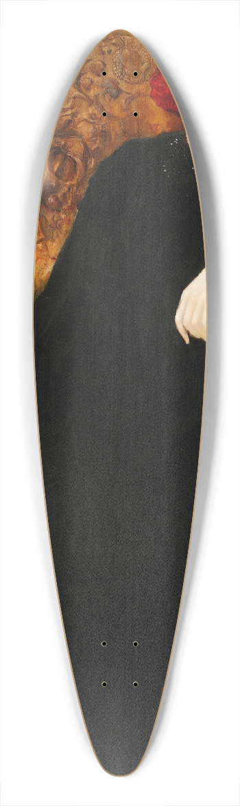 Kazimierz Stabrowski - Portrait of Julia Stabrowska ne Janiszewska, artists wife 39.3 inch art pintail longboard deck