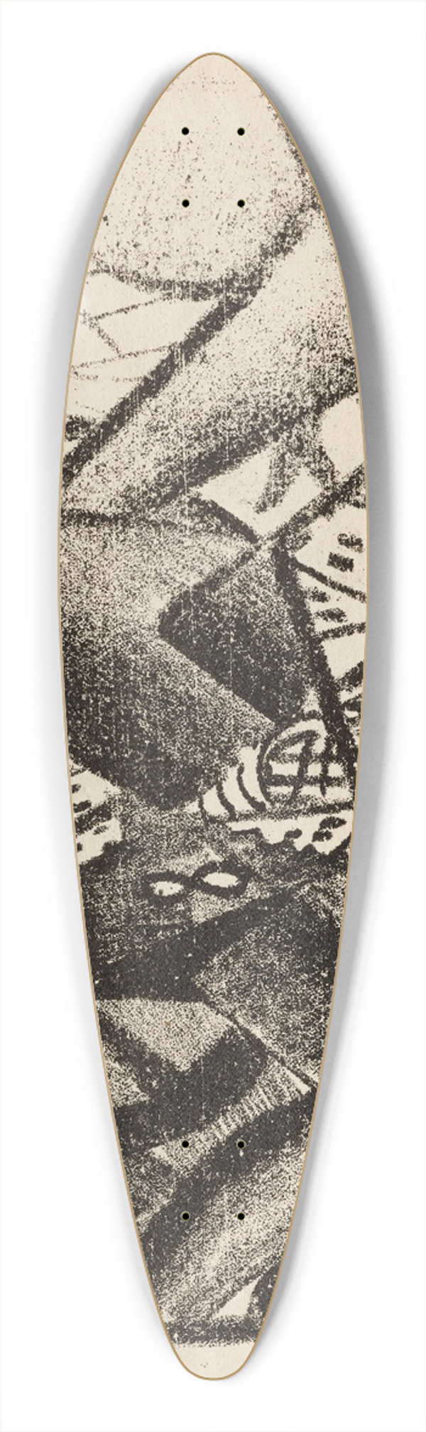 Kazimir Malevich - Untitled (Universal Landscape) 39.3 inch art pintail longboard deck