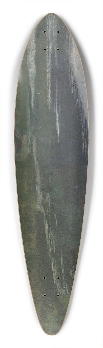 Kitty Kielland - Summer Night. Study 39.3 inch art pintail longboard deck