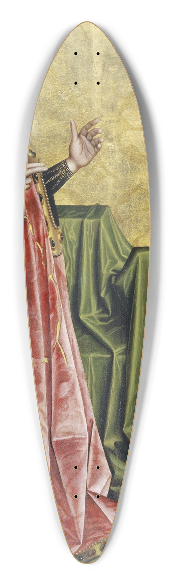 Konrad Witz - Abishai before David 39.3 inch art pintail longboard deck