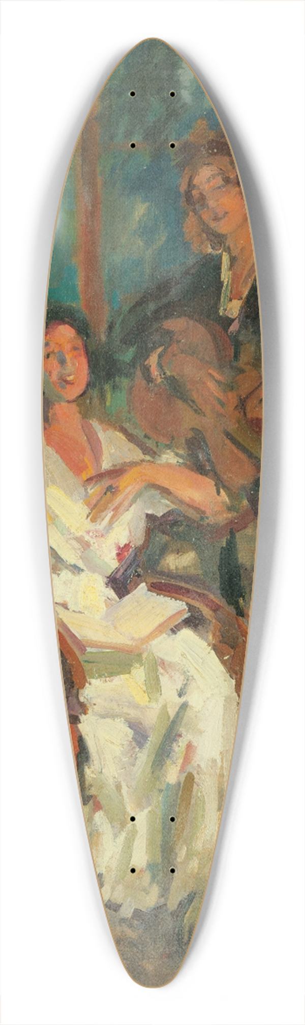 Konstantin Alexeevich Korovin - Evening Duet 39.3 inch art pintail longboard deck
