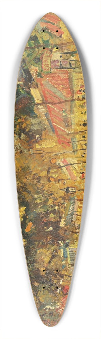 Konstantin Alexeevich Korovin - Grands Boulevards, Richelieu-Drouot 39.3 inch art pintail longboard deck