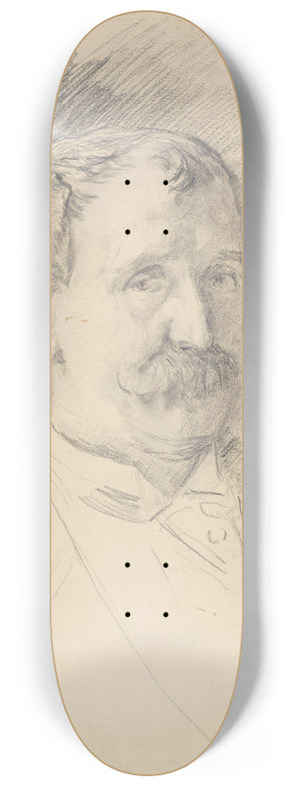 Christian Krohg - Karl Uchermann 8.25 inch art skate deck