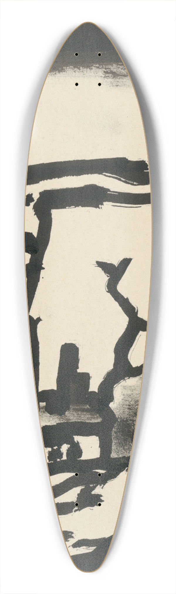 Kontantn Bauer - Figurlna kompozcia 39.3 inch art pintail longboard deck