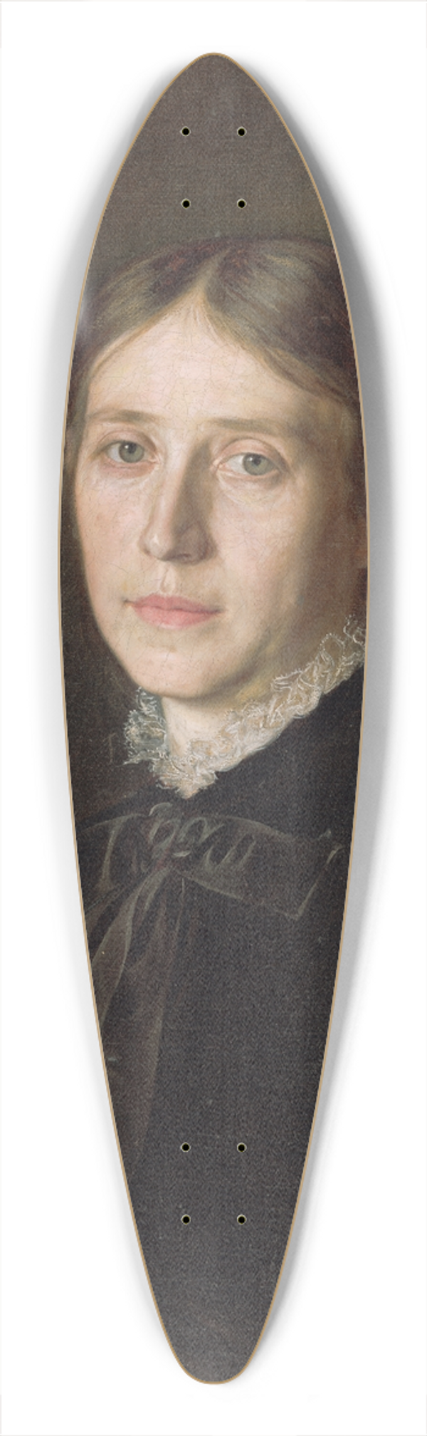 Kornel Boh - Portrait Of Mrs. Boorov Kornel Boh 39.3 inch art pintail longboard deck