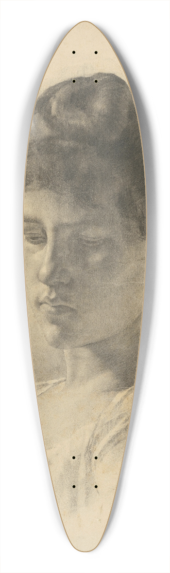 kos Aranyossy - Podobize eny so schlenou hlavou 39.3 inch art pintail longboard deck