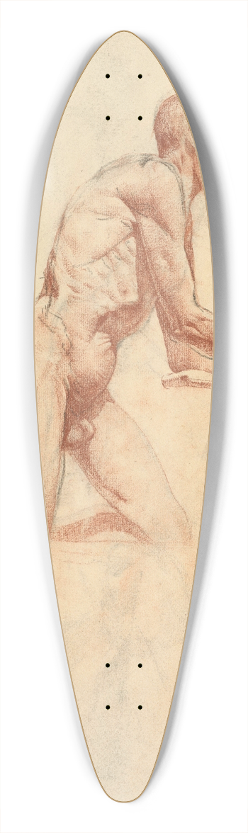 kos Aranyossy - tdia aktu starca 39.3 inch art pintail longboard deck