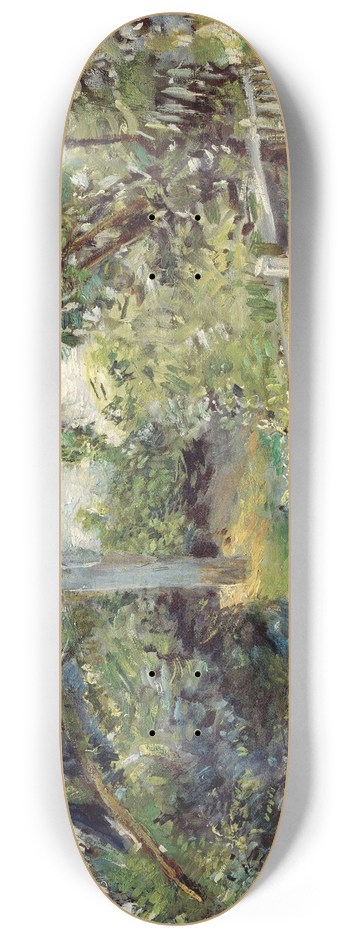 Christian Krohg - The Garden with the Glass Ball 8.25 inch art skate deck