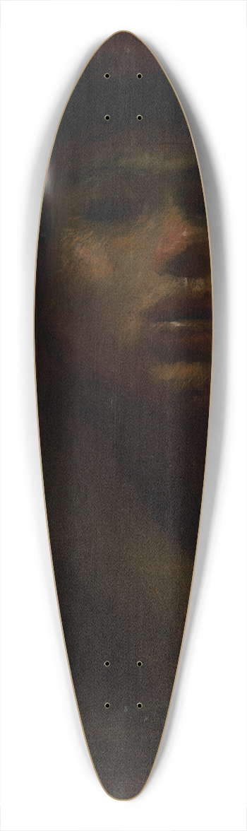 Ladislav Mednynszky - Longhaired Groom 39.3 inch art pintail longboard deck