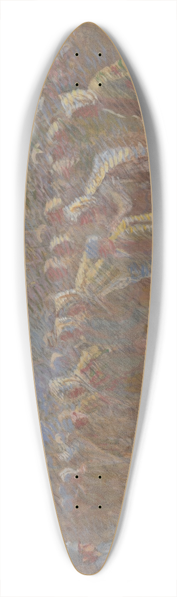 Ladislav Mednynszky - Prisoners of War 39.3 inch art pintail longboard deck
