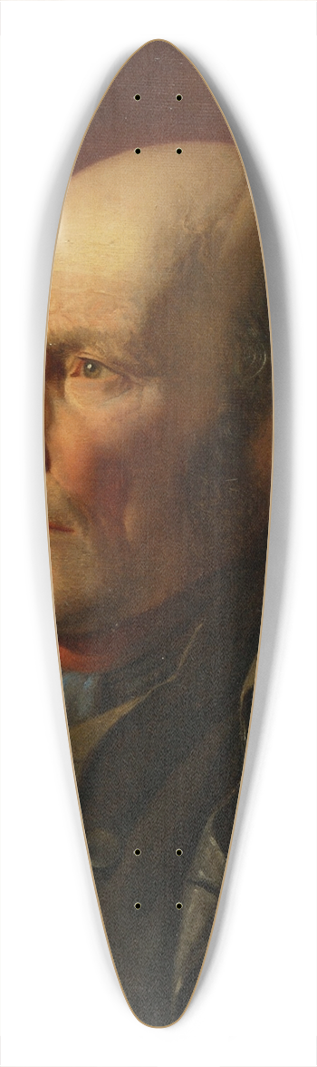 Lars Hansen - Swedish peasant 39.3 inch art pintail longboard deck