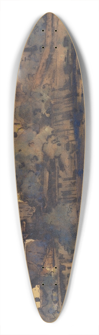 Leo Diet - Das Ursulinenkloster in Graz 39.3 inch art pintail longboard deck