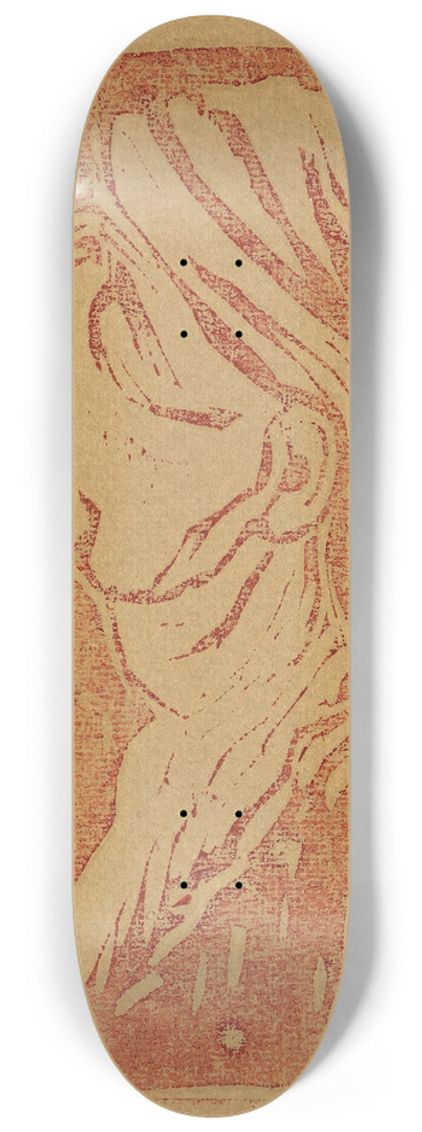 Christian Rohlfs - Die gute Tante 8.25 inch art skate deck