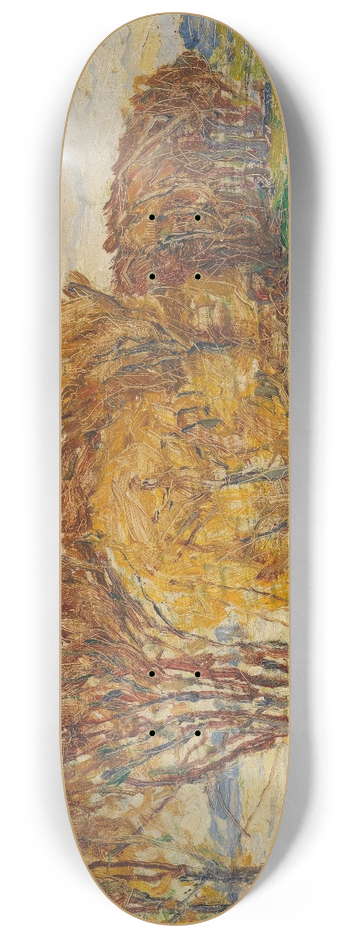 Christian Rohlfs - Herbstlandschaft 8.25 inch art skate deck