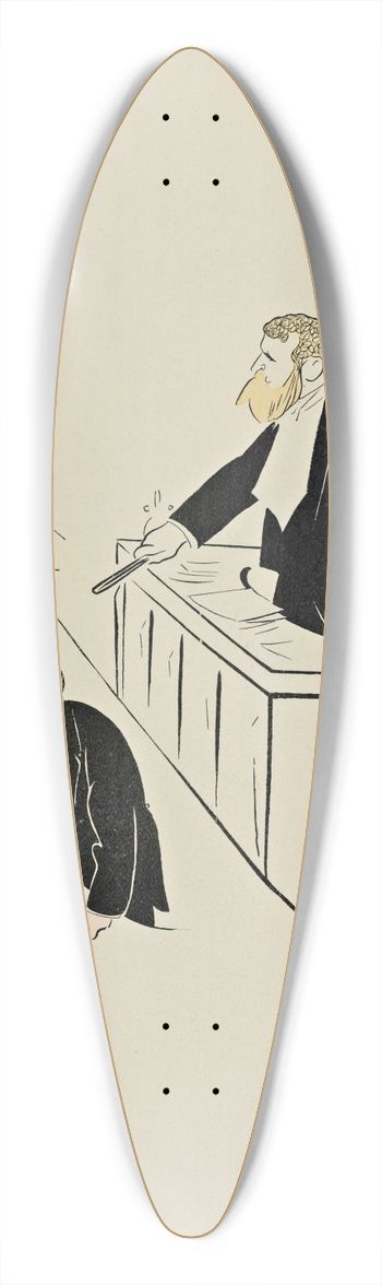 Leonetto Cappiello - 70 dessins de Cappiello Pl.33 39.3 inch art pintail longboard deck