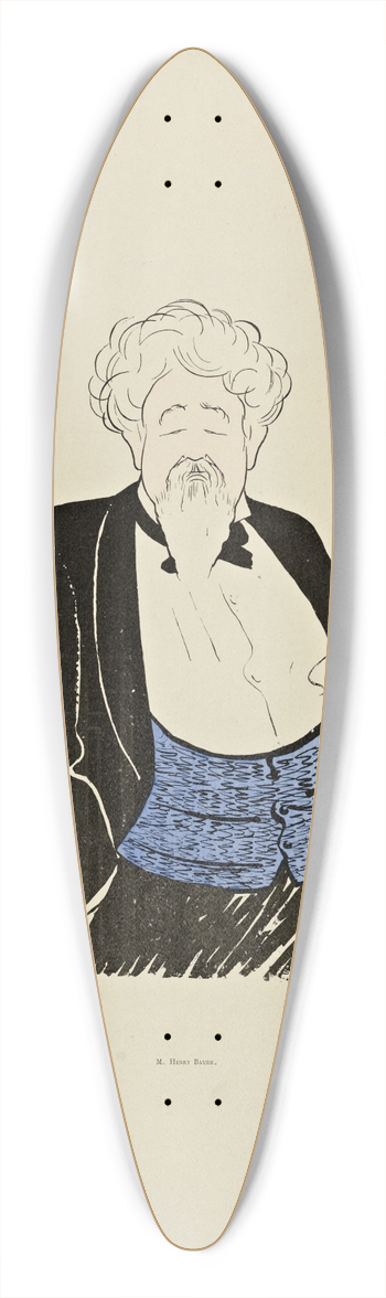 Leonetto Cappiello - 70 dessins de Cappiello Pl.36 39.3 inch art pintail longboard deck
