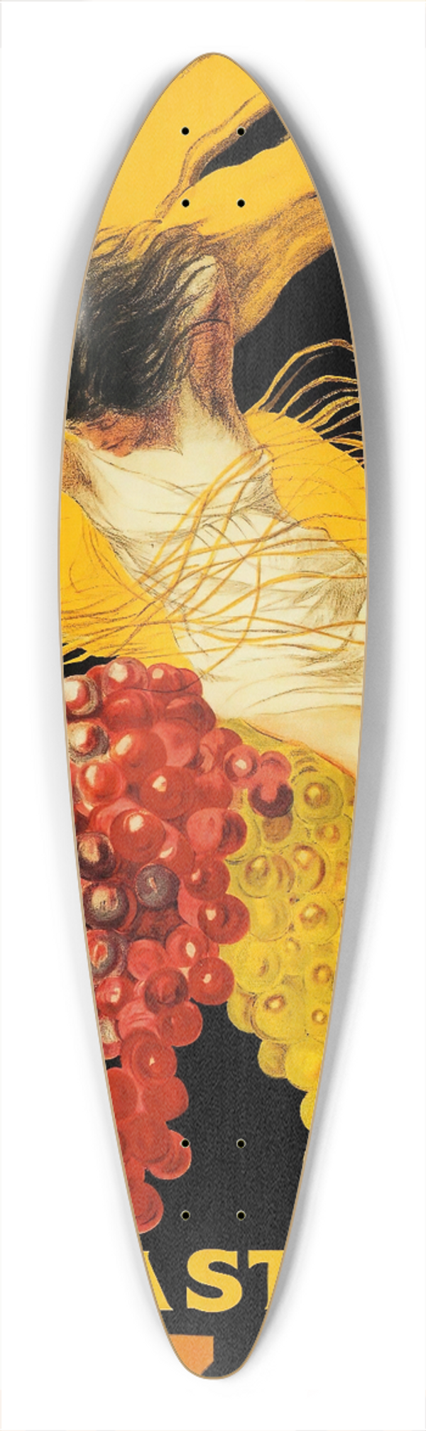 Leonetto Cappiello - Asti Cinzano 39.3 inch art pintail longboard deck