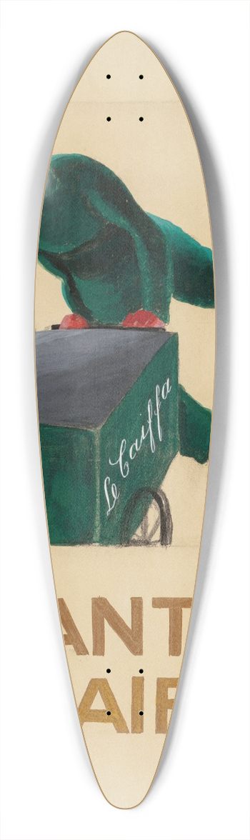 Leonetto Cappiello - Le Planteur de Caiffa 39.3 inch art pintail longboard deck
