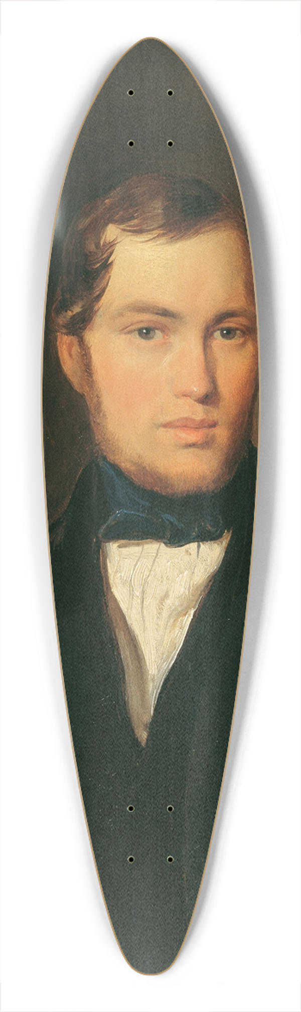 Leopold Fertbauer - Junger Mann mit blauer Halsbinde 39.3 inch art pintail longboard deck