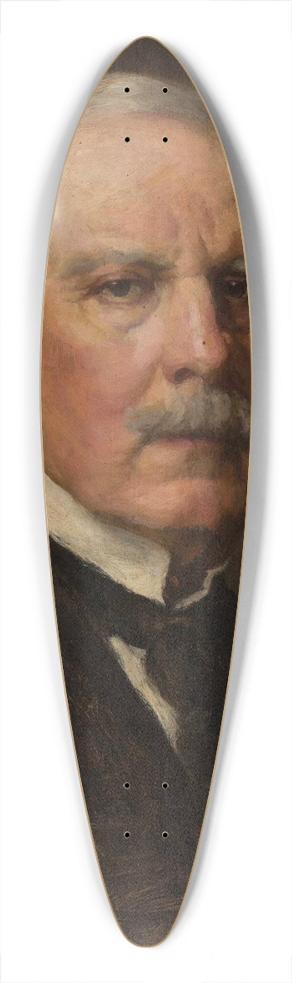 Leopold Horowitz - Portrait of an old man 39.3 inch art pintail longboard deck
