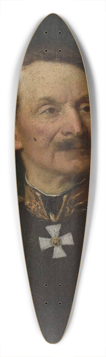 Leopold Horowitz - Portrait of count Friedrich Berg (17901874), Russian general, viceroy of the Kingdom of Poland 39.3 inch art pintail longboard deck
