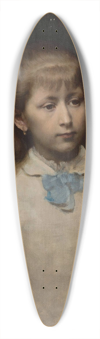 Leopold Horowitz - Portrait of Zosia Kraszewska (1863) 39.3 inch art pintail longboard deck