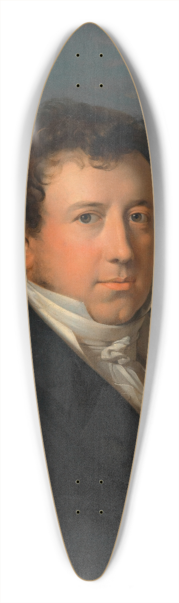 Leopold Kupelwieser - Matthus Edler von Collin (Schriftsteller) 39.3 inch art pintail longboard deck