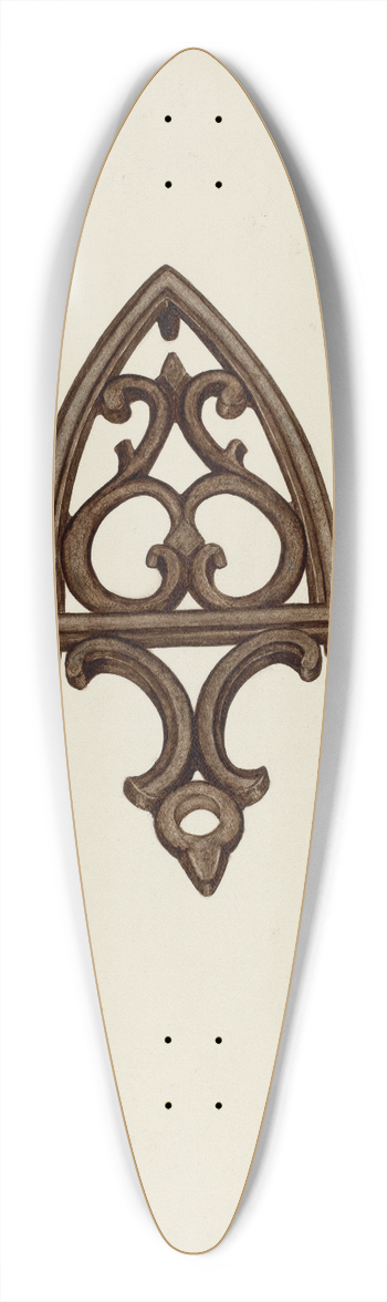 LeRoy Griffith - Trivet 39.3 inch art pintail longboard deck