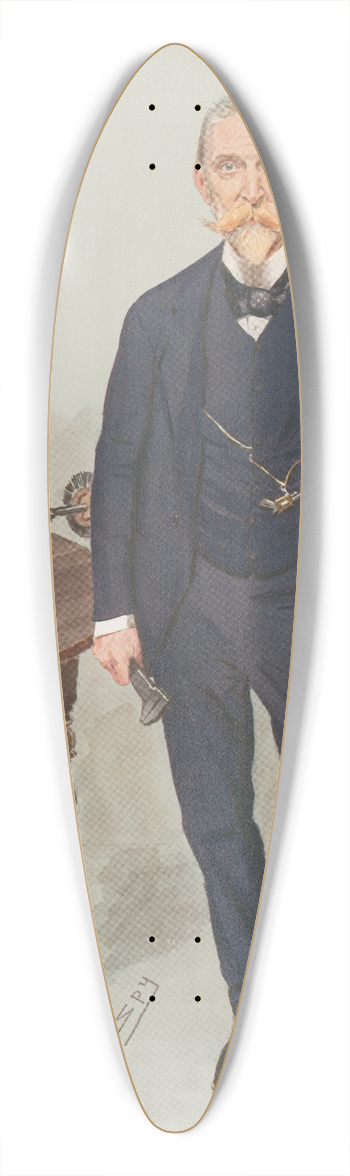 Leslie Matthew Ward - Doctors and Scientists. Electricity. Sir David L. Salomons. 39.3 inch art pintail longboard deck