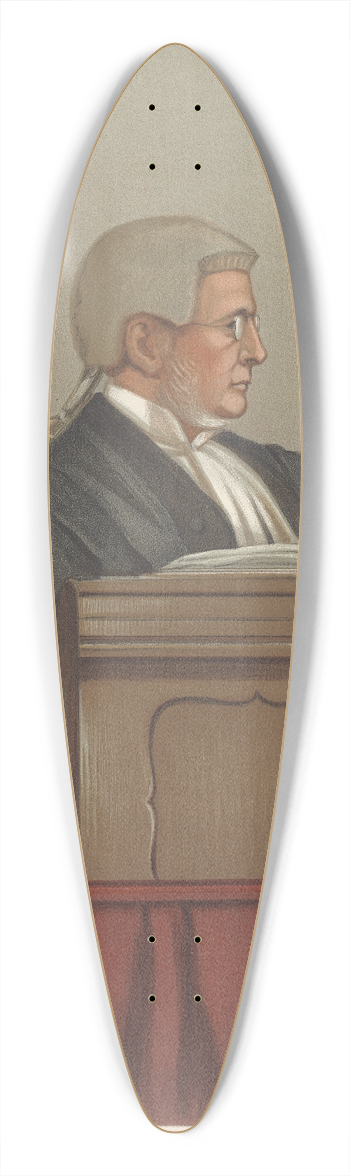 Leslie Matthew Ward - Legal; Steady-going, Matthew Ingle Joyce, January 23, 1902 39.3 inch art pintail longboard deck